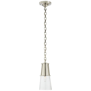 Visual Comfort Signature Canada - TOB 5751PN-CG - One Light Pendant - Robinson - Polished Nickel