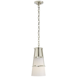 Visual Comfort Signature Canada - TOB 5752PN-WG - One Light Pendant - Robinson - Polished Nickel