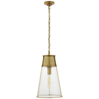 Visual Comfort Signature Canada - TOB 5753HAB-SG - One Light Pendant - Robinson - Hand-Rubbed Antique Brass