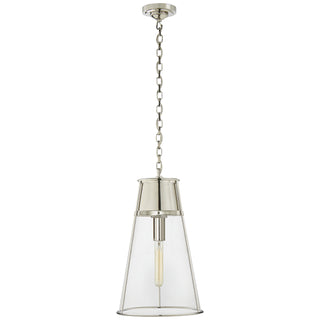 Visual Comfort Signature Canada - TOB 5753PN-CG - One Light Pendant - Robinson - Polished Nickel
