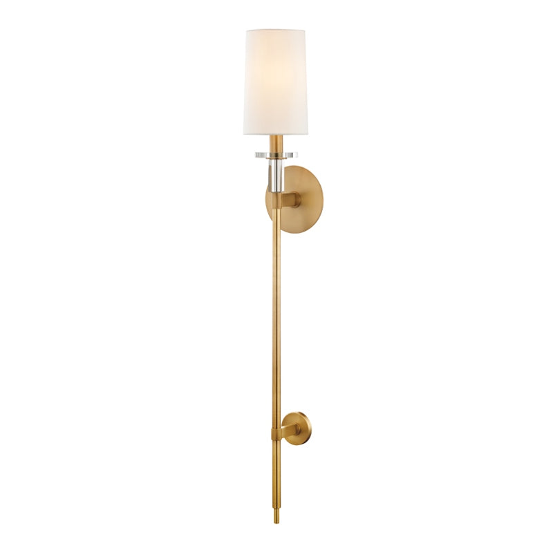 Hudson Valley Canada - 8536-AGB - One Light Wall Sconce - Amherst - Aged Brass