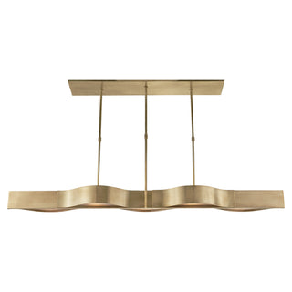 Visual Comfort Signature Canada - KW 5523AB-FG - Five Light Pendant - Avant - Antique-Burnished Brass