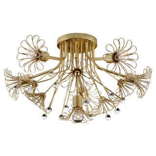 Visual Comfort Signature Canada - KS 4311G - Six Light Flush Mount - Keaton - Gild