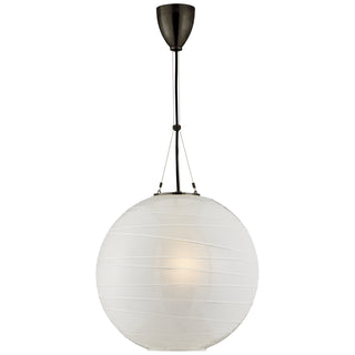 Visual Comfort Signature Canada - AH 5015GM-FG - One Light Pendant - Hailey - Gun Metal