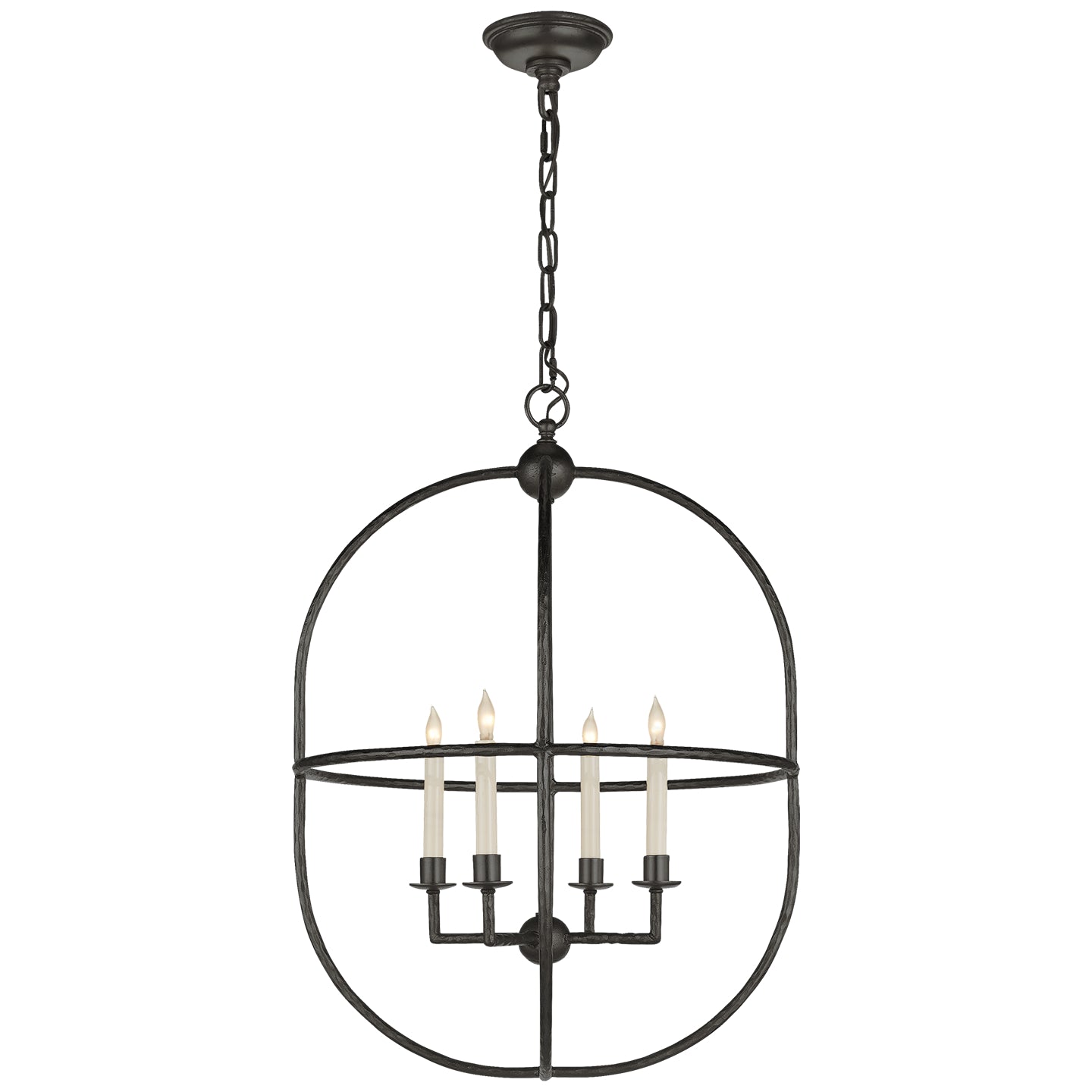 Visual Comfort Signature Canada - CHC 2224AI - Four Light Lantern - Desmond Cage - Aged Iron