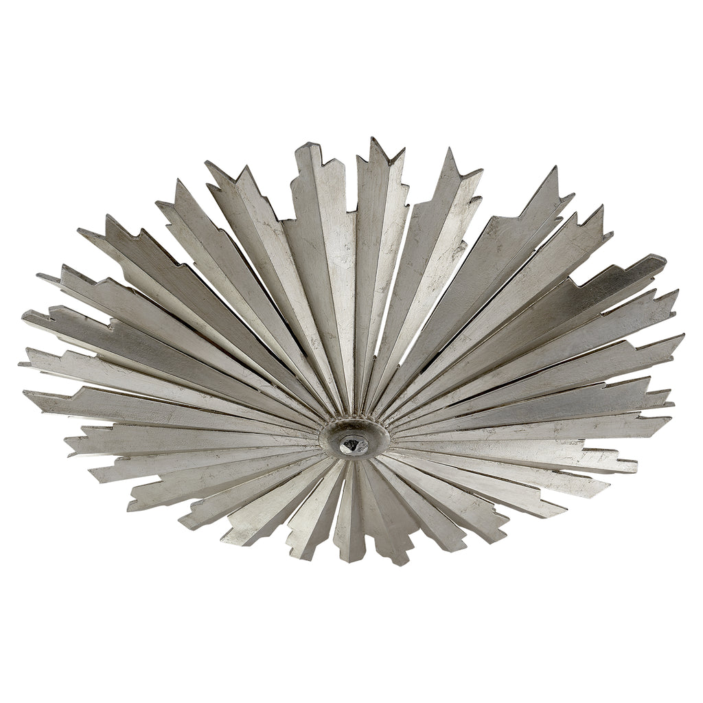 Visual Comfort Signature Canada - CHC 4402BSL - LED Flush Mount - Claymore - Burnished Silver Leaf