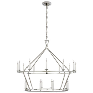 Visual Comfort Signature Canada - CHC 5179PN - 20 Light Chandelier - Darlana Ring - Polished Nickel