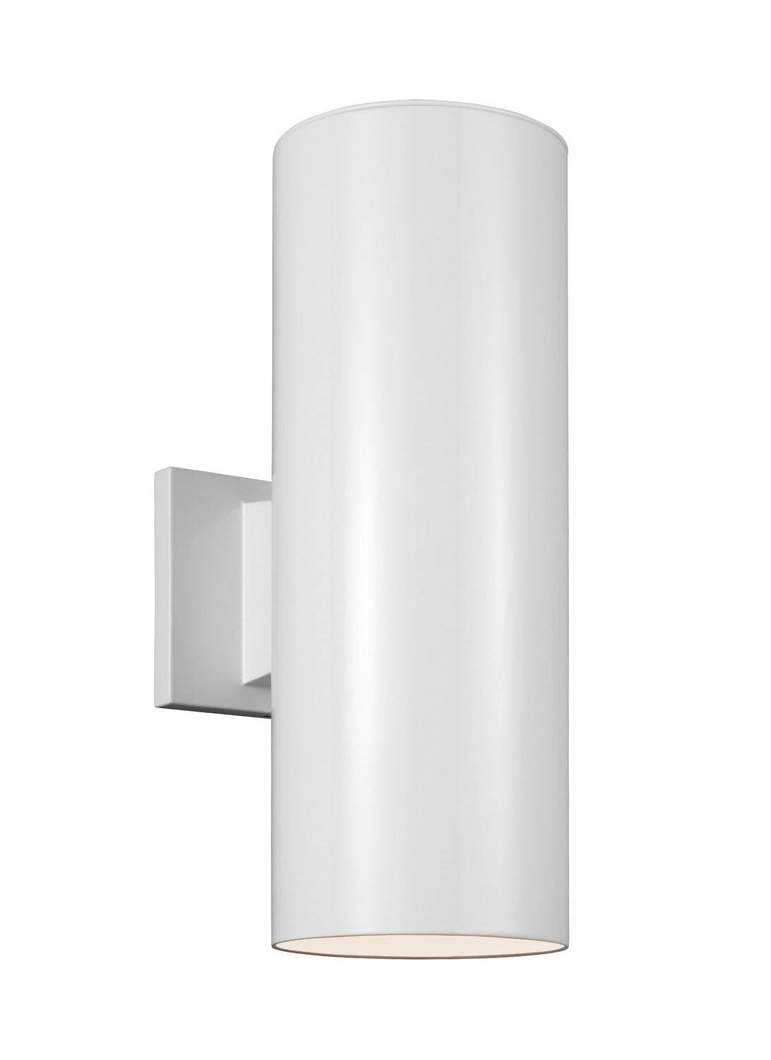 Visual Comfort Studio Canada - 8313902EN3-15 - Two Light Outdoor Wall Lantern - Outdoor Cylinders - White