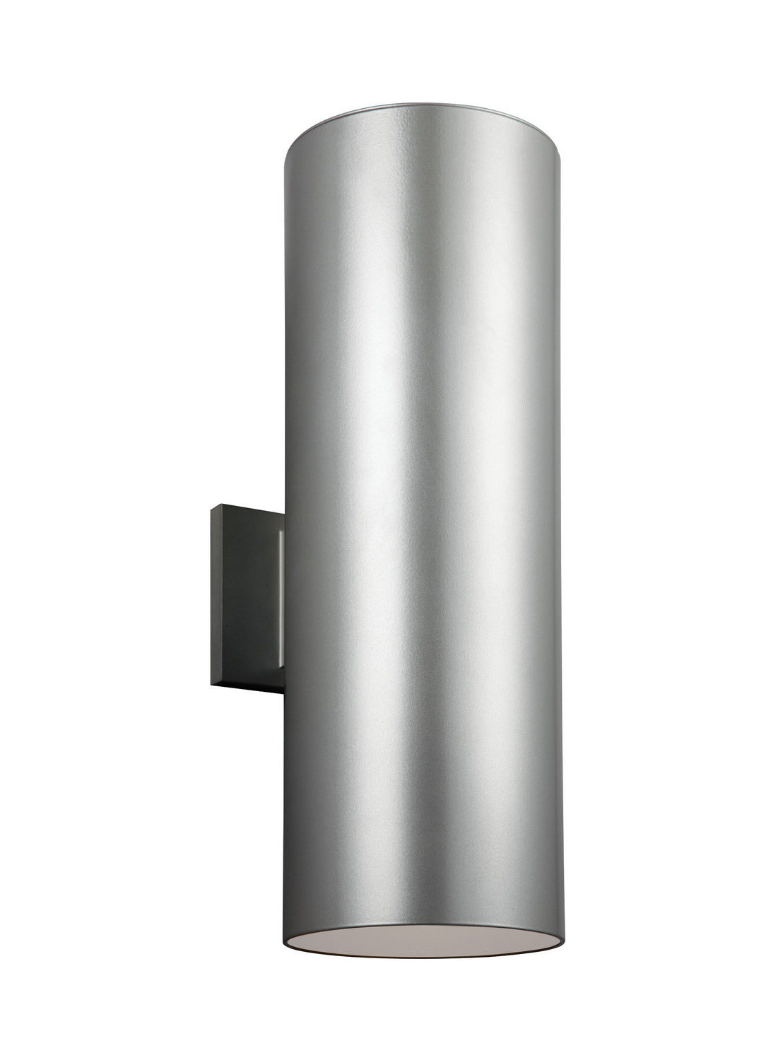 Visual Comfort Studio Canada - 8313902EN3-753 - Two Light Outdoor Wall Lantern - Outdoor Cylinders - Painted Brushed Nickel