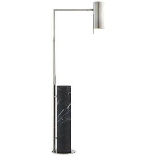 Visual Comfort Signature Canada - KW 1611PN/BM - LED Floor Lamp - Alma - Polished Nickel and Black Marble