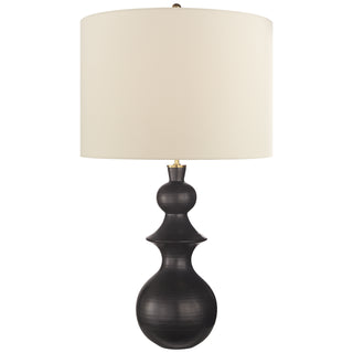 Visual Comfort Signature Canada - KS 3617MTB-L - One Light Table Lamp - Saxon - Metallic Black
