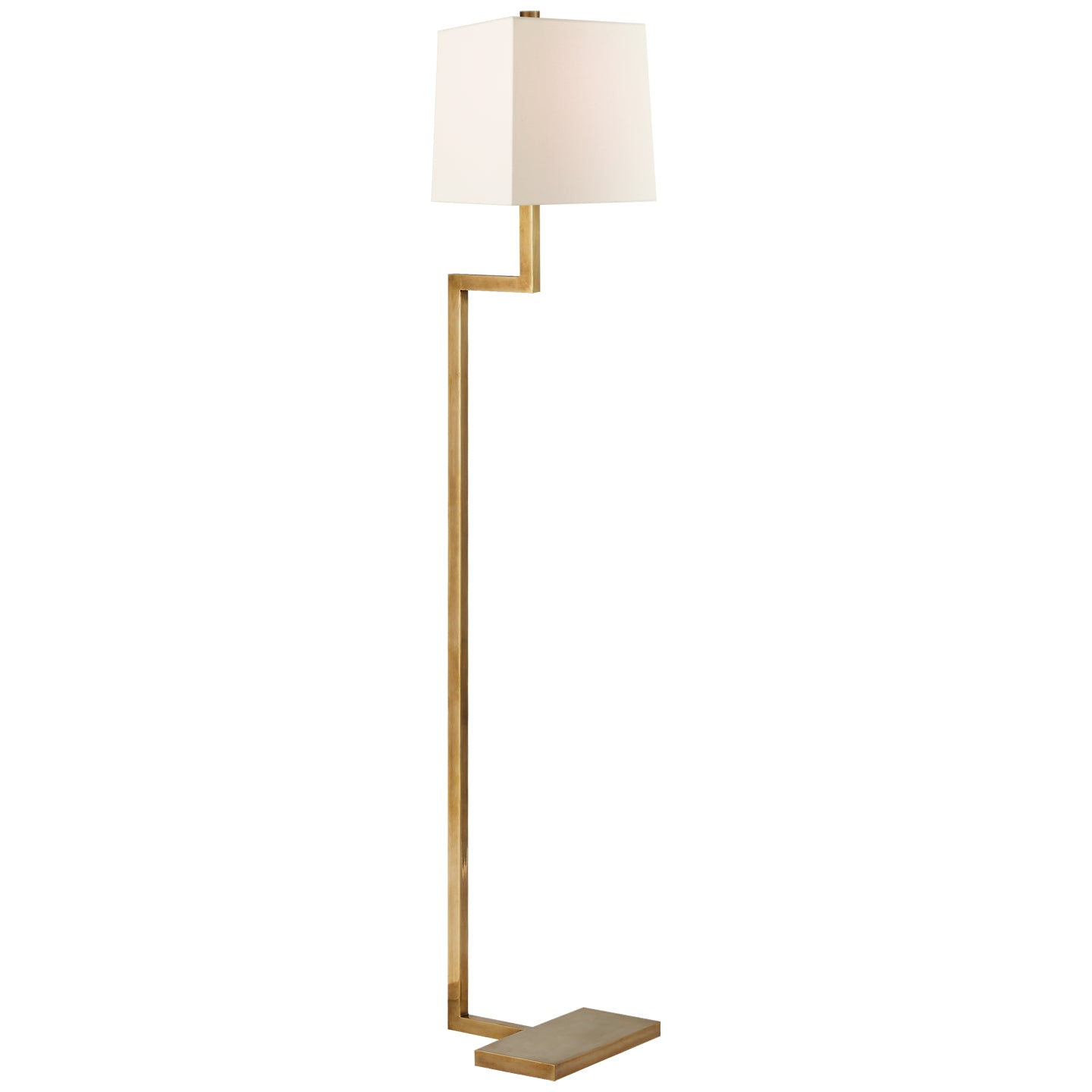 Visual Comfort Signature Canada - ARN 1420HAB-L - One Light Floor Lamp - Alander - Hand-Rubbed Antique Brass