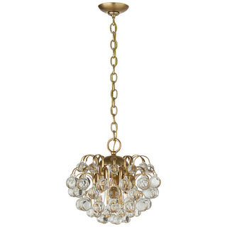 Visual Comfort Signature Canada - ARN 5122HAB-CG - Six Light Chandelier - Bellvale - Hand-Rubbed Antique Brass