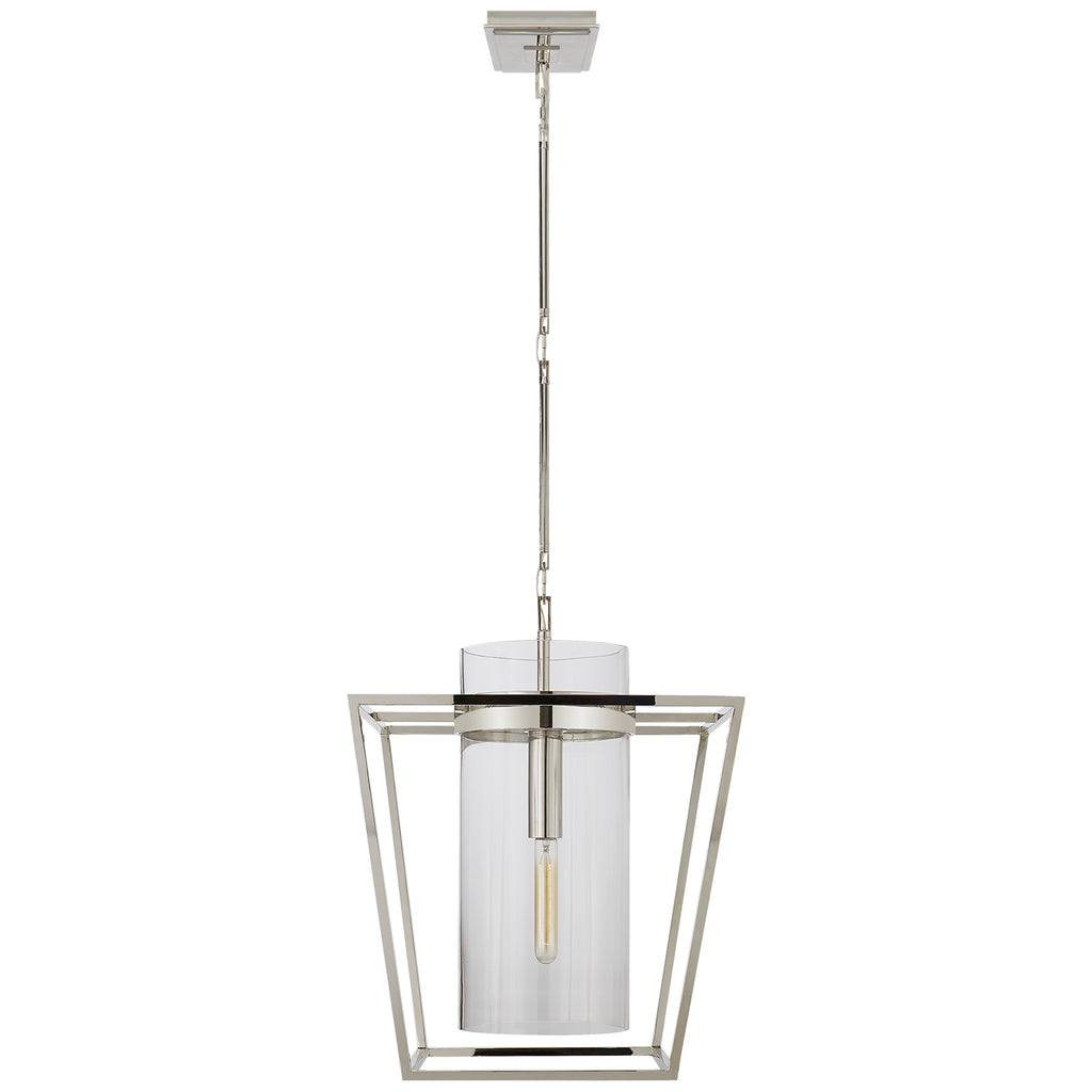 Visual Comfort Signature Canada - S 5167PN-CG - One Light Lantern - Presidio - Polished Nickel