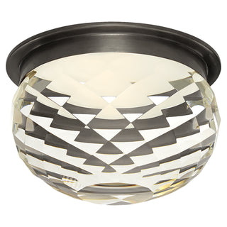 Visual Comfort Signature Canada - S 7000BZ-CG - LED Flush Mount - Hillam - Bronze