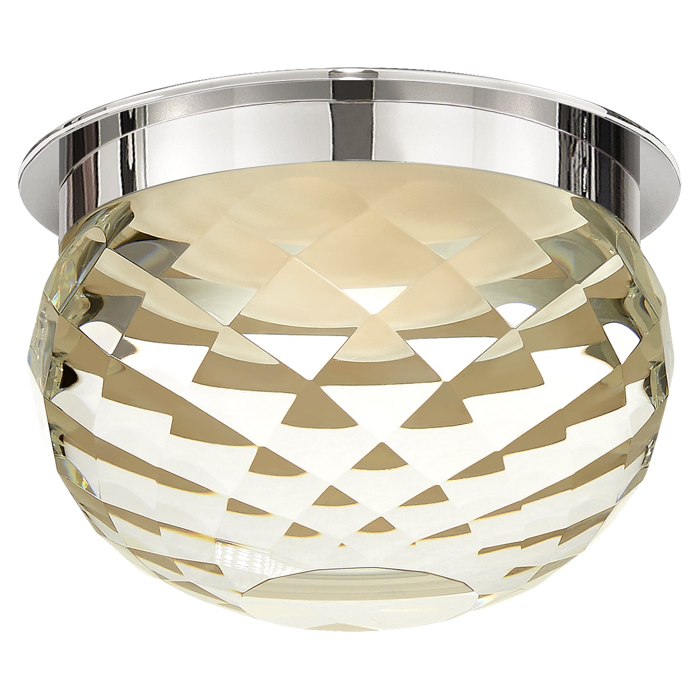 Visual Comfort Signature Canada - S 7000PN-CG - LED Flush Mount - Hillam - Polished Nickel