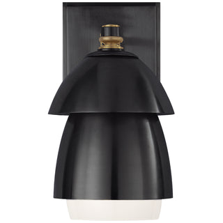 Visual Comfort Signature Canada - TOB 2111BZ/HAB-BZ - One Light Wall Sconce - Whitman - Bronze and Hand-Rubbed Antique Brass