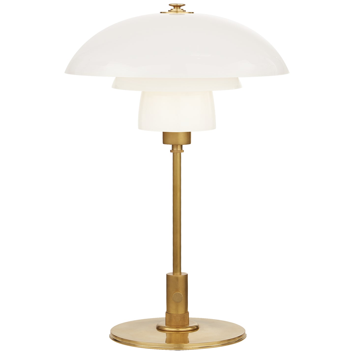 Visual Comfort Signature Canada - TOB 3513HAB-WG - One Light Desk Lamp - Whitman - Hand-Rubbed Antique Brass