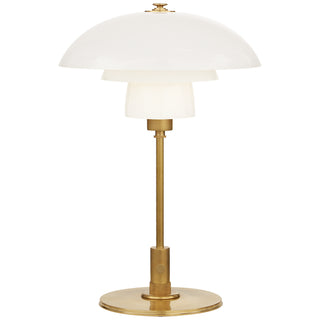 Visual Comfort Signature Canada - TOB 3513HAB-WG - One Light Desk Lamp - Whitman - Hand-Rubbed Antique Brass