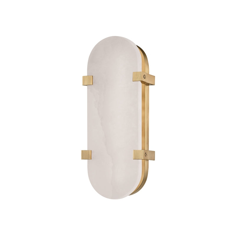 Hudson Valley Canada - 1114-AGB - LED Wall Sconce - Skylar - Aged Brass