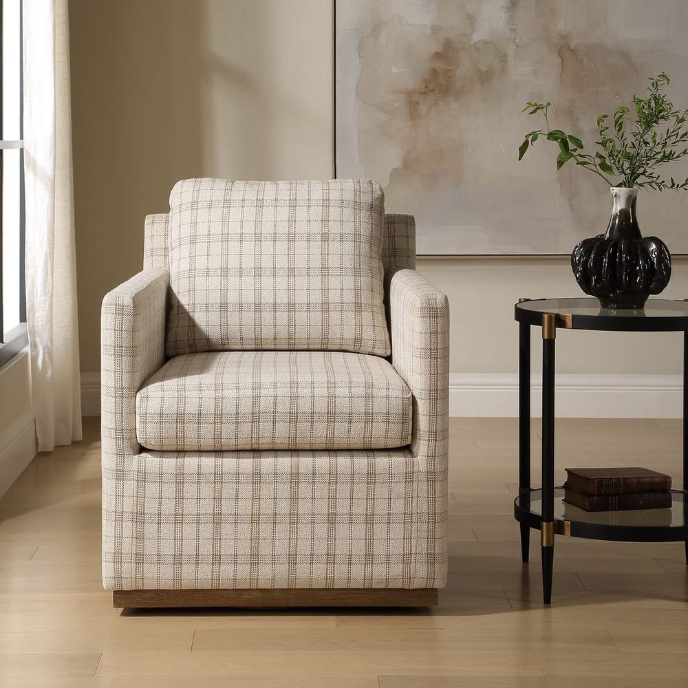 Rowan Plaid Swivel