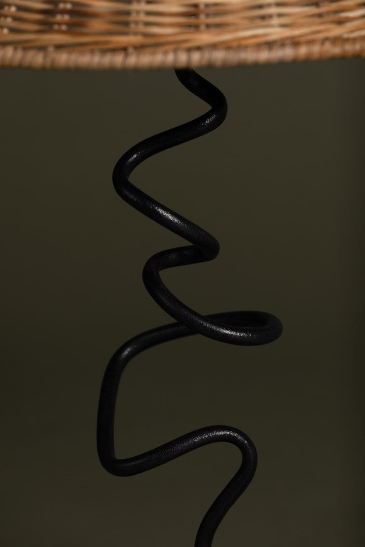 Iron Twist Lamp