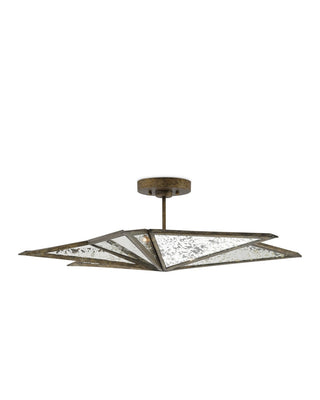 Stargazer Three Light Semi-Flush Mount