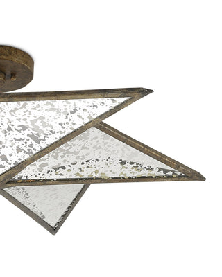 Stargazer Three Light Semi-Flush Mount