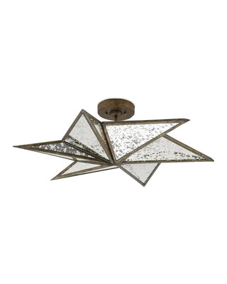Stargazer Three Light Semi-Flush Mount