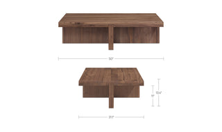 Folke Coffee Table Walnut