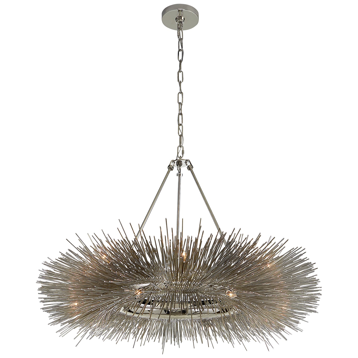 Visual Comfort Signature Canada - KW 5181PN - 16 Light Chandelier - Strada - Polished Nickel