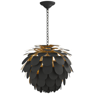 Visual Comfort Signature Canada - CHC 5157MBK/G - One Light Chandelier - Cynara - Matte Black