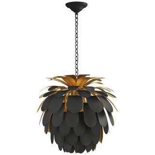 Visual Comfort Signature Canada - CHC 5165MBK/G - One Light Chandelier - Cynara - Matte Black