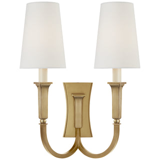 Visual Comfort Signature Canada - TOB 2273HAB-L - Two Light Wall Sconce - Delphia - Hand-Rubbed Antique Brass