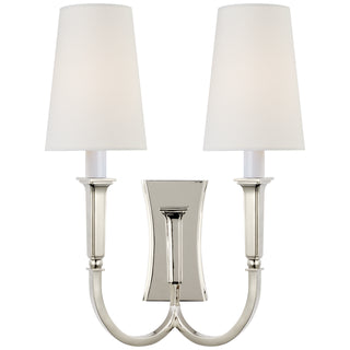 Visual Comfort Signature Canada - TOB 2273PN-L - Two Light Wall Sconce - Delphia - Polished Nickel