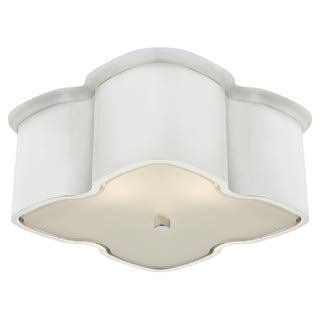 Visual Comfort Signature Canada - ARN 4041WHT - Two Light Flush Mount - Bolsena - Plaster White