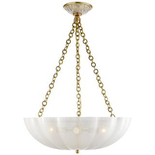 Visual Comfort Signature Canada - ARN 5111HAB-WG - Four Light Chandelier - Rosehill - Hand-Rubbed Antique Brass