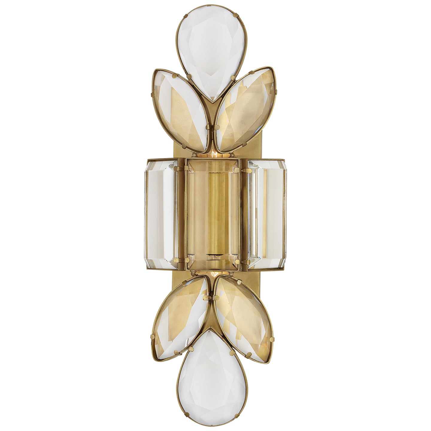 Visual Comfort Signature Canada - KS 2017SB-CG - Two Light Wall Sconce - Lloyd - Soft Brass