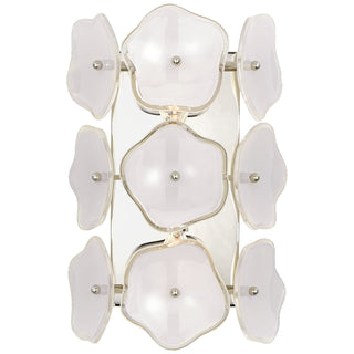Visual Comfort Signature Canada - KS 2065PN-CRE - Two Light Wall Sconce - Leighton - Polished Nickel