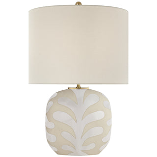 Visual Comfort Signature Canada - KS 3618NBQ/NWT-L - One Light Table Lamp - Parkwood - Natural Bisque and New White