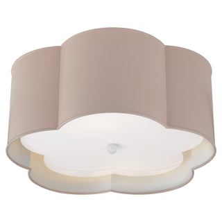 Visual Comfort Signature Canada - KS 4117PNK/WHT-FA - Two Light Flush Mount - Bryce - Pink and White