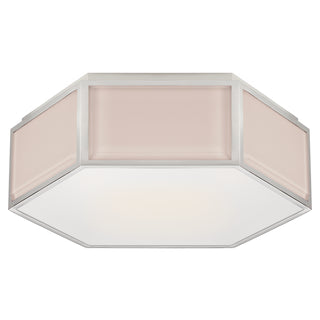 Visual Comfort Signature Canada - KS 4120BLS/PN-FG - Two Light Flush Mount - Bradford - Blush and Polished Nickel