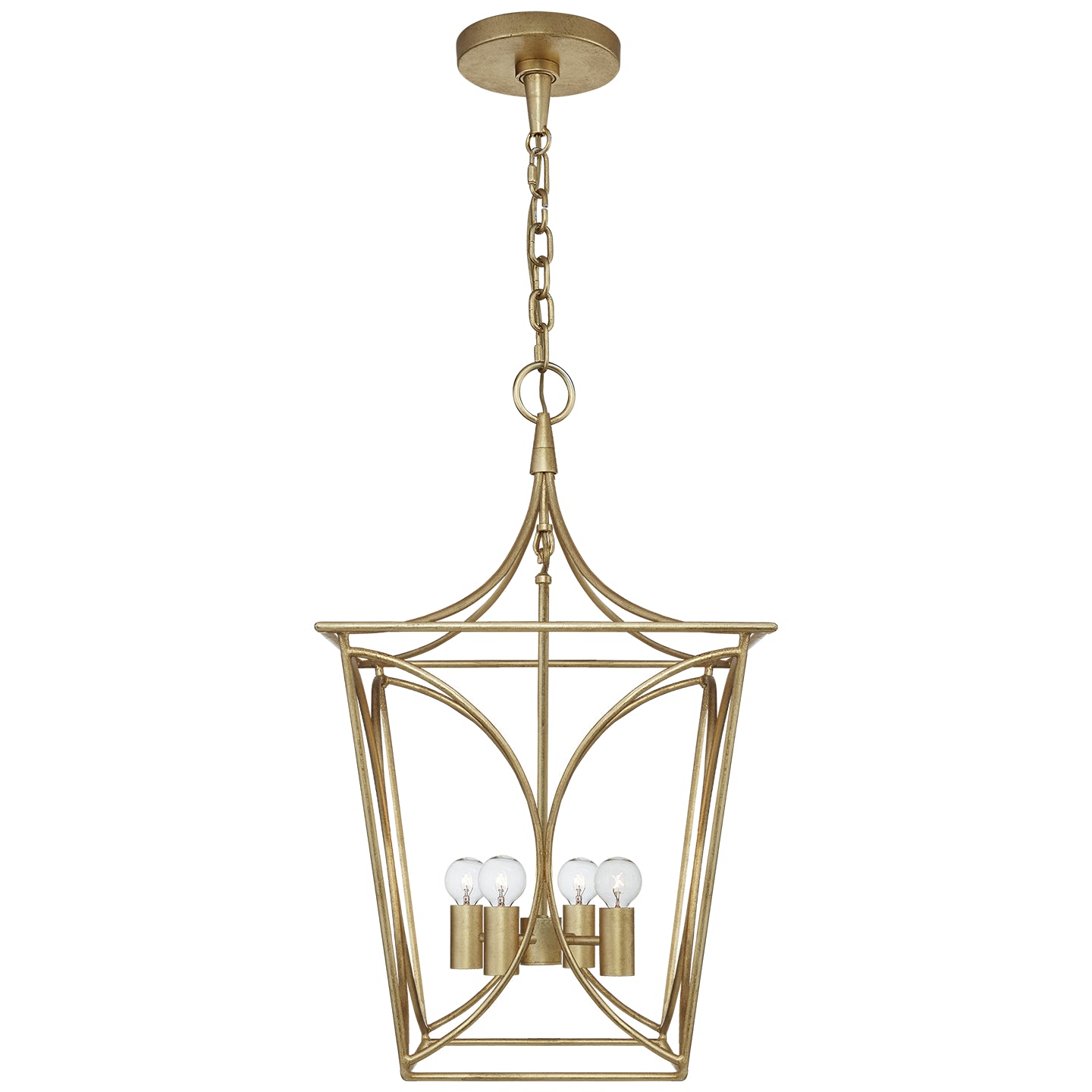 Visual Comfort Signature Canada - KS 5144G - Four Light Lantern - Cavanagh - Gild