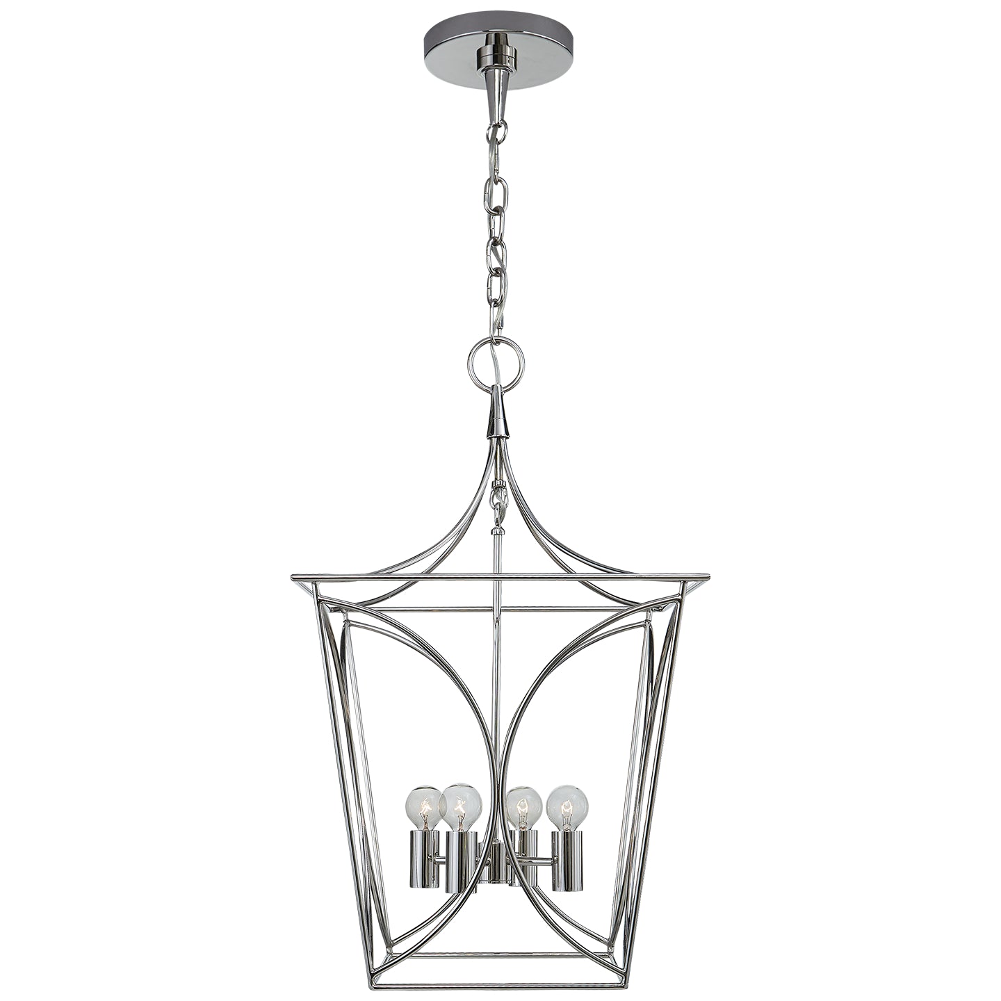 Visual Comfort Signature Canada - KS 5144PN - Four Light Lantern - Cavanagh - Polished Nickel