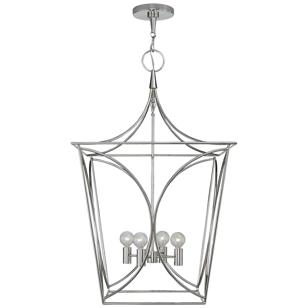 Visual Comfort Signature Canada - KS 5145PN - Four Light Lantern - Cavanagh - Polished Nickel