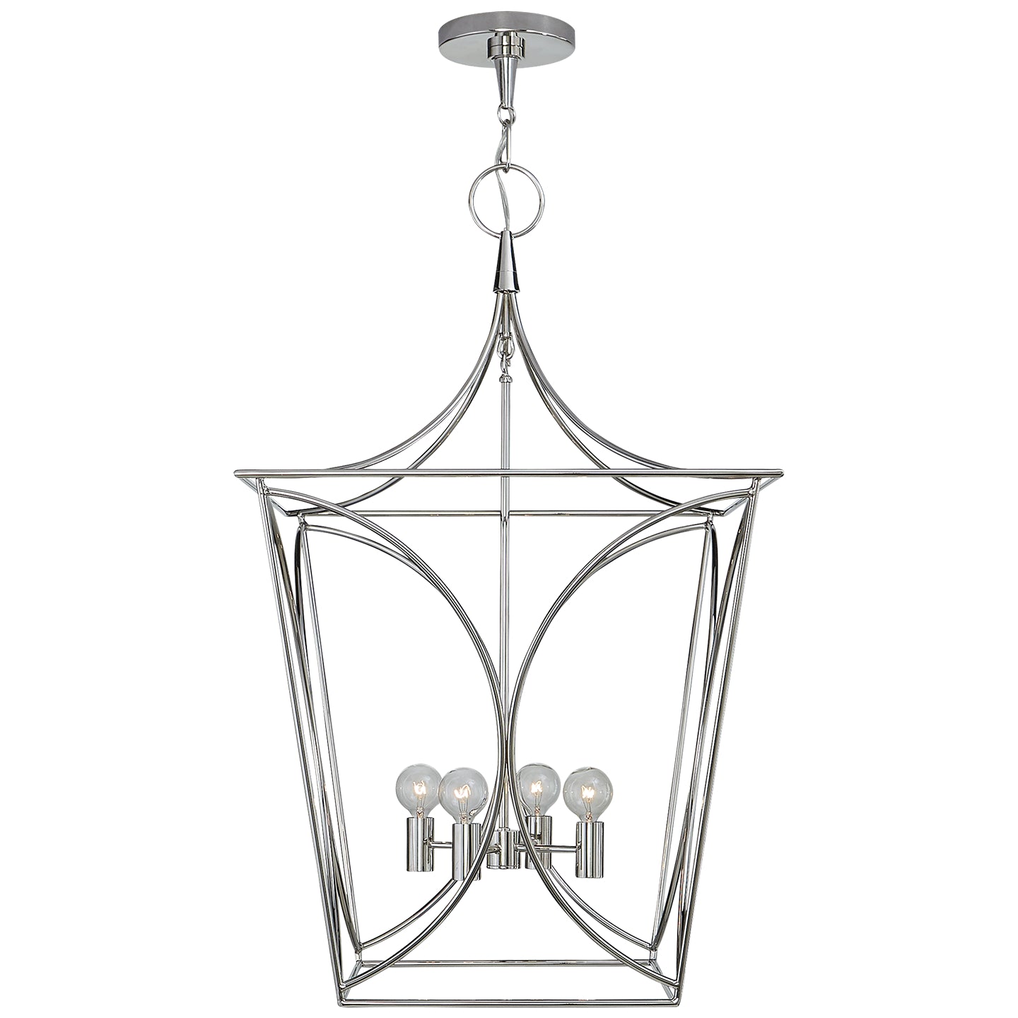 Visual Comfort Signature Canada - KS 5145PN - Four Light Lantern - Cavanagh - Polished Nickel