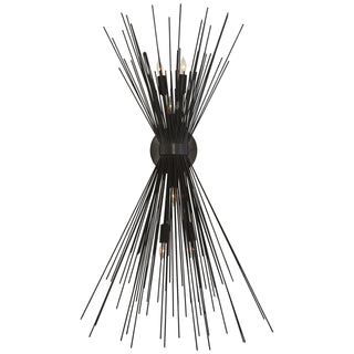 Visual Comfort Signature Canada - KW 2075AI - Six Light Wall Sconce - Strada - Aged Iron