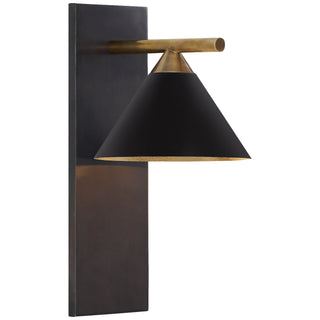Visual Comfort Signature Canada - KW 2410BZ/AB-BLK - One Light Wall Sconce - Cleo - Bronze