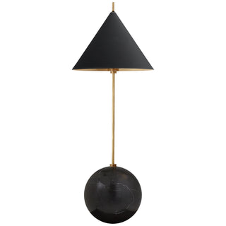 Visual Comfort Signature Canada - KW 3118AB/BLK - One Light Desk Lamp - Cleo - Antique-Burnished Brass