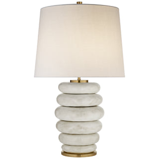 Visual Comfort Signature Canada - KW 3619AWC-L - One Light Table Lamp - Phoebe - Antiqued White Ceramic